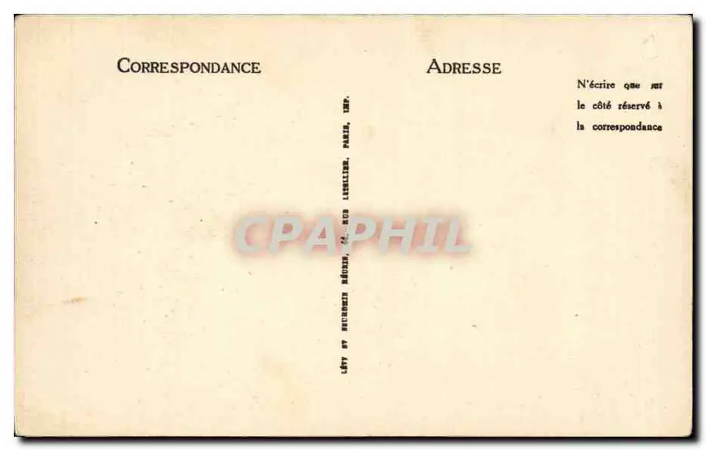 Cambrai — La Nuova Scuola — Edizione 'A la Civette', place d'Armes - Verso