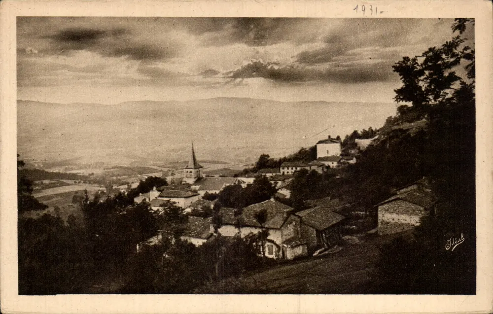 Saint-Martin-des-Climes — pittoresche Ansicht bei Sonnenuntergang — Verlag Élidal - Vorderseite