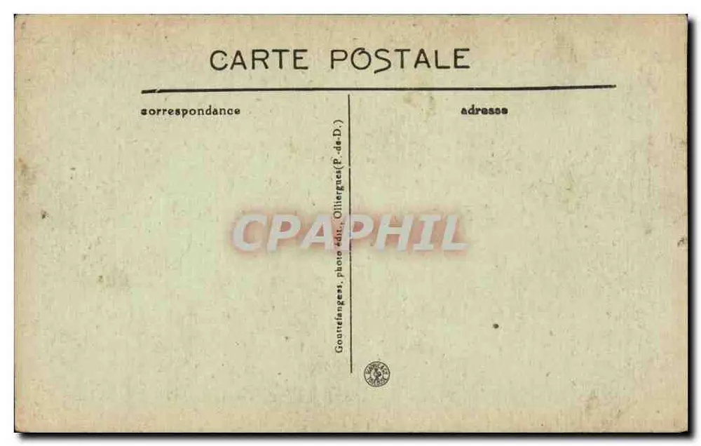 Clermont-Ferrand — A Catedral — G. d'O. - Verso