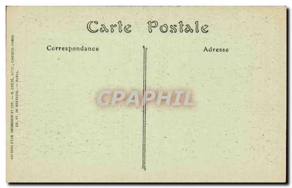 Monte-Carlo — Die Gärten des Casinos — Verleger: Anciens Étab. Neurdein et Cie, Paris - Rückseite
