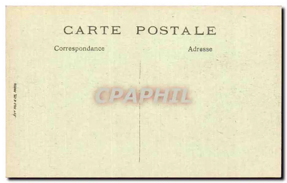 Biarritz — O Rocher de la Vierge e a Passerelle — LL - Verso