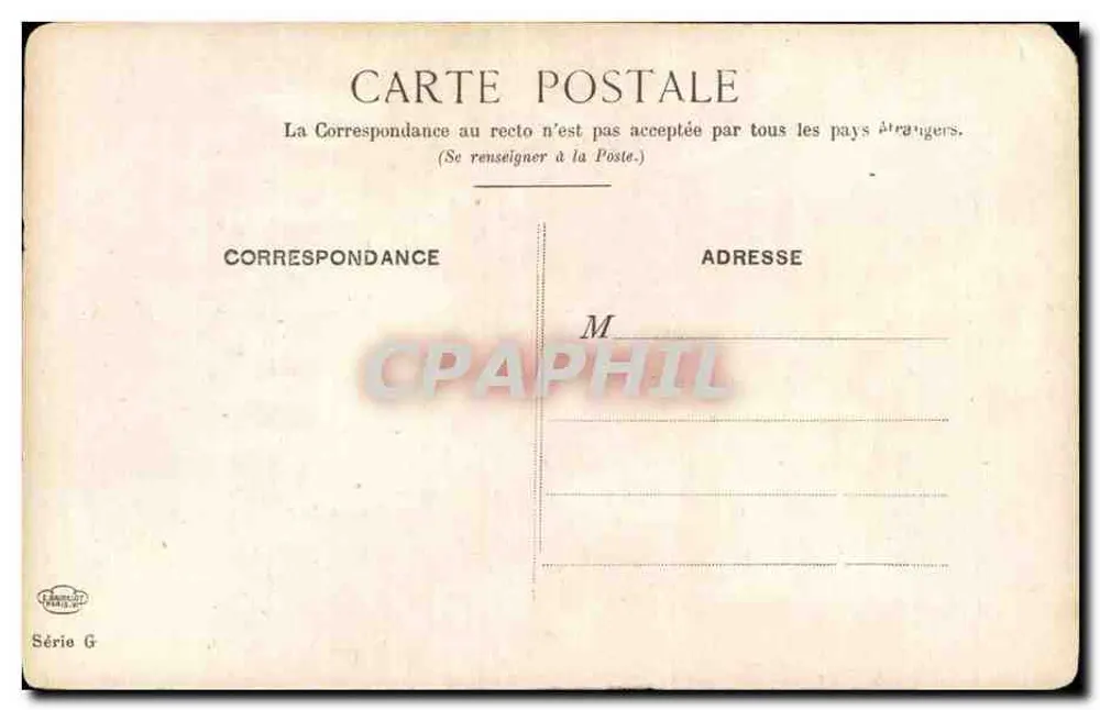 Loches — Castelo e cidade — editor Réalban, série G - Verso