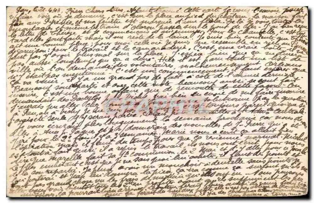 Pau — O Castelo de Henri IV — As Baixas-Pirineus - Verso
