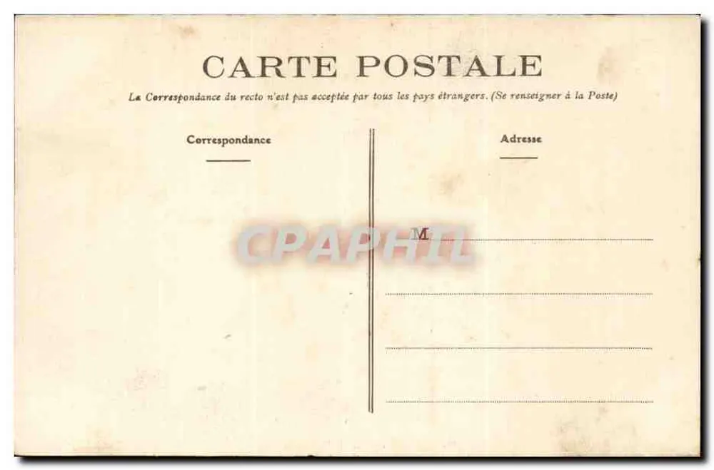 Guérande — Fachada da Colegiata de São Rubim (século XV) — Coleção A. Thuret, editor, Nantes - Verso