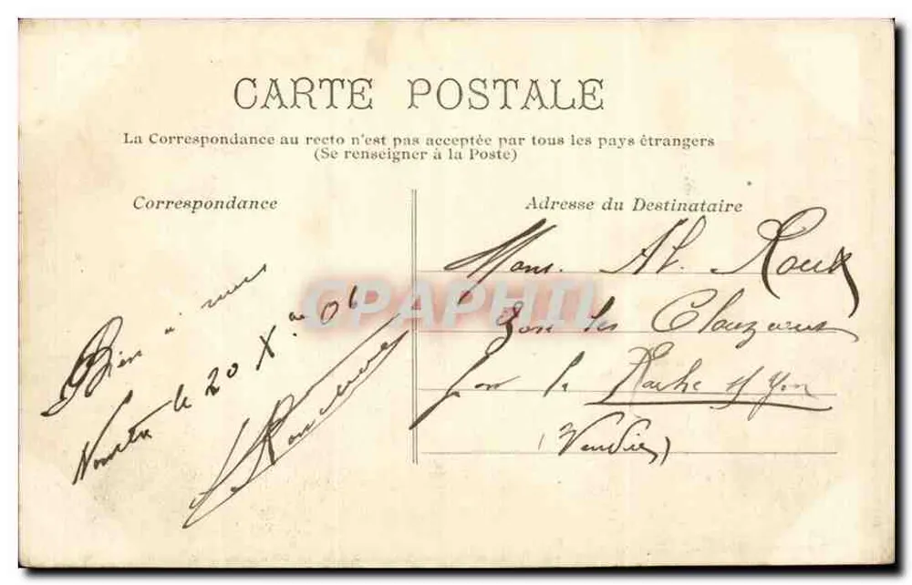 NANTES — 38 - O Quai Flesselles — Sociedade Imobiliária de Chardons - Verso