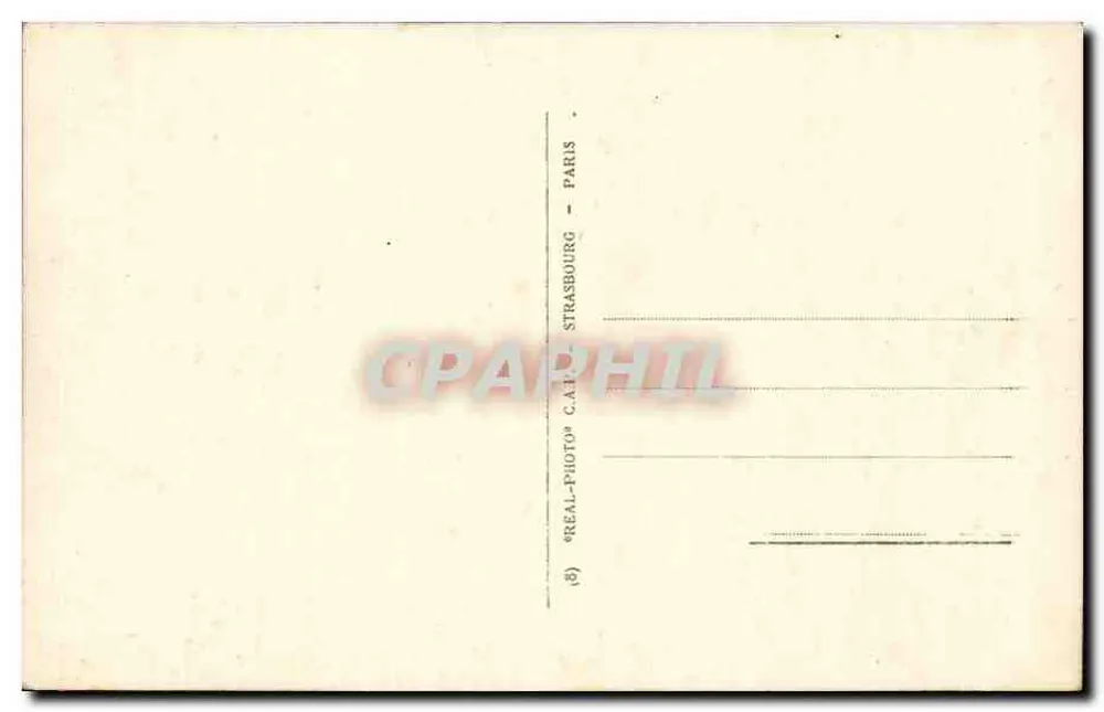 Vernon — Ansicht vom Hotel-de-Ville — C.A.P. Paris - Rückseite