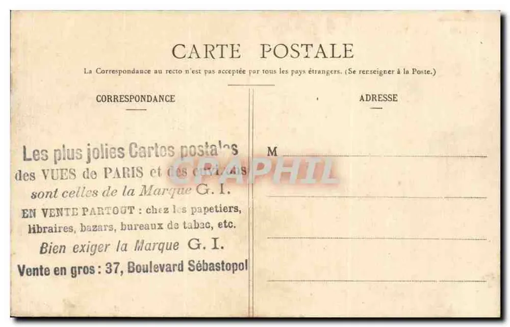 Dompierre — Vista sobre a Yvette — G. I. n°387 - Verso