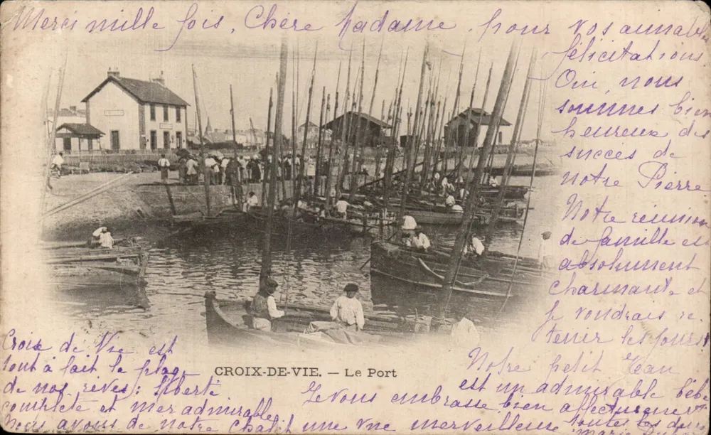 Croix-de-Vie — Le Port — Éditeur : CROIX-DE-VIE — Le Port - Frente