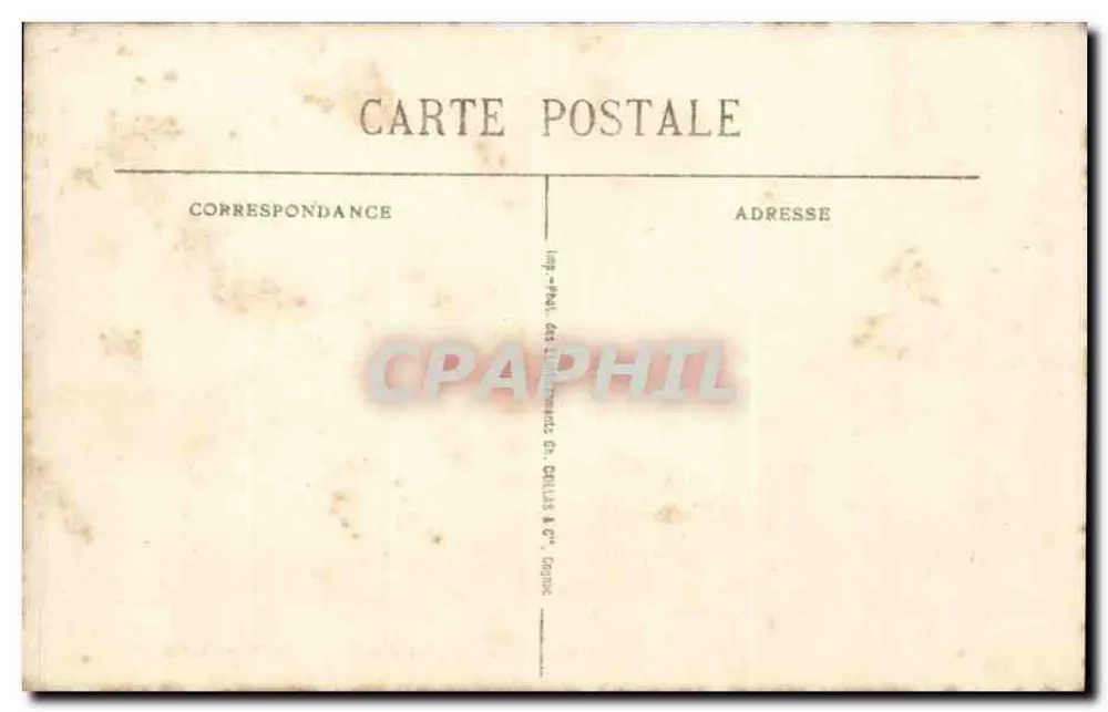 Luz-Saint-Sauveur (Altos-Pirineus) — A Igreja dos Templários (século XII) — C.C. - 14 - Verso
