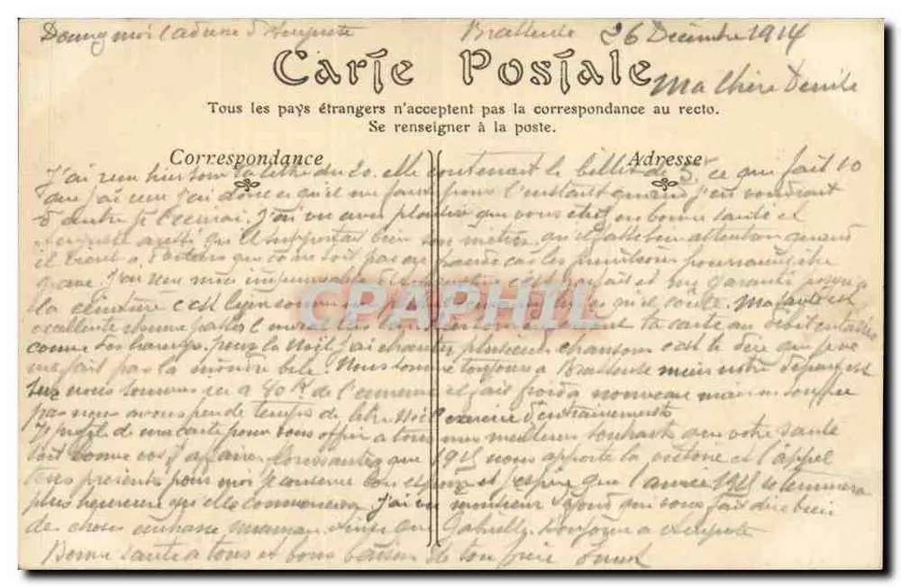 Versigny (Oise) — A Lagoa e o Castelo — ND. Fot. - Verso