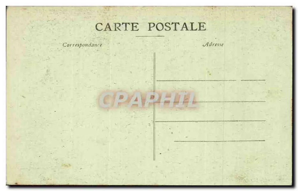 Saint-Thégonnec (Finistère) — A Chaise para Pregar — editor não identificado, n°4 - Verso