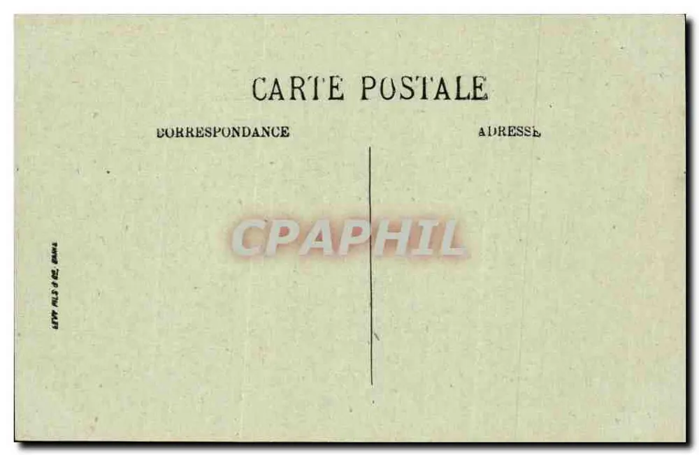 Langeais — O Castelo — Facha Meridional — LL. - Verso