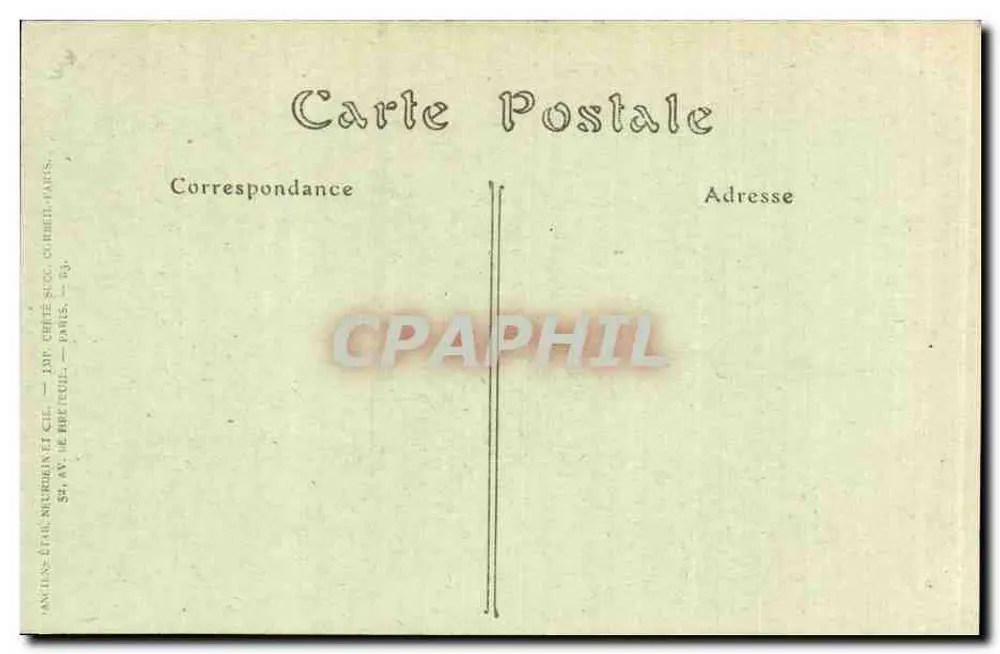 Castelo de Amboise — A Capela — The Chapel — editor J. D. Hoc, n° 34 - Verso
