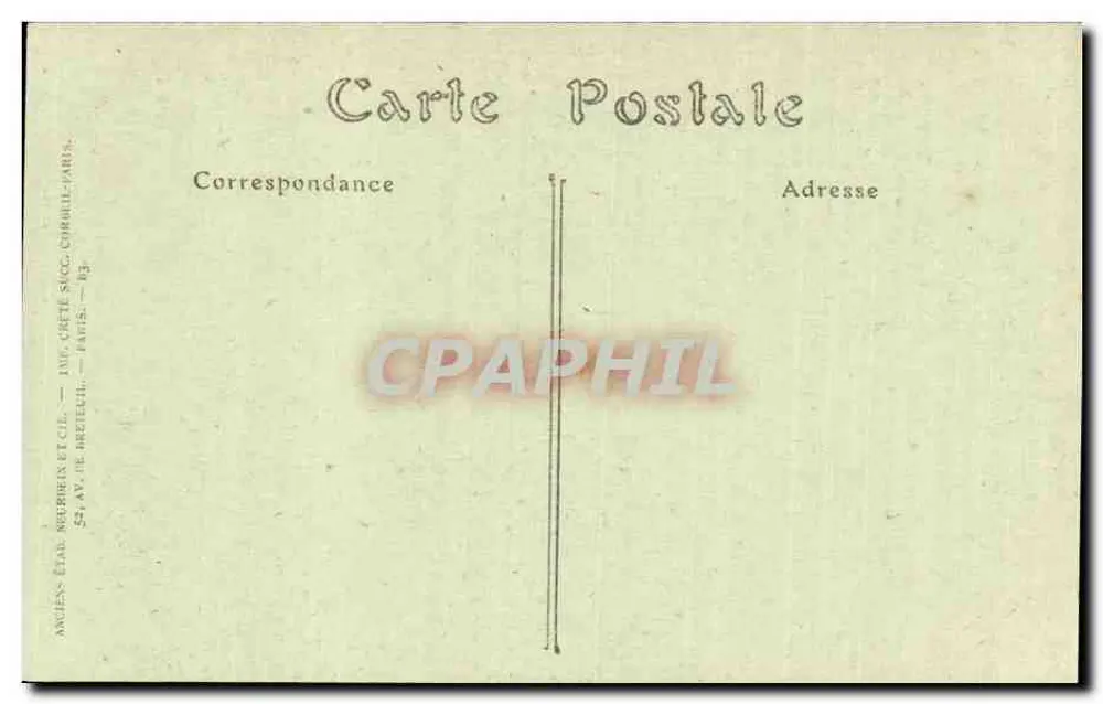 Chapelle-Tor — Château d'Amboise — NDHOT - Rückseite