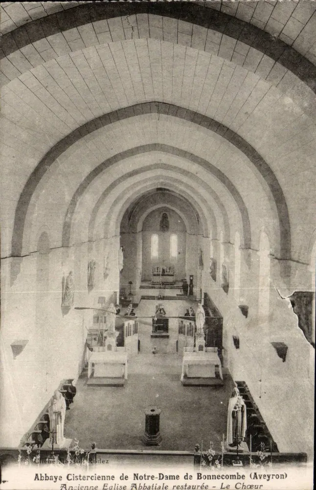 Zisterzienserkloster Notre-Dame de Bonnecombe - Der Chor (Aveyron) — Verlag: Chiche-Nossul-Codéz - Vorderseite