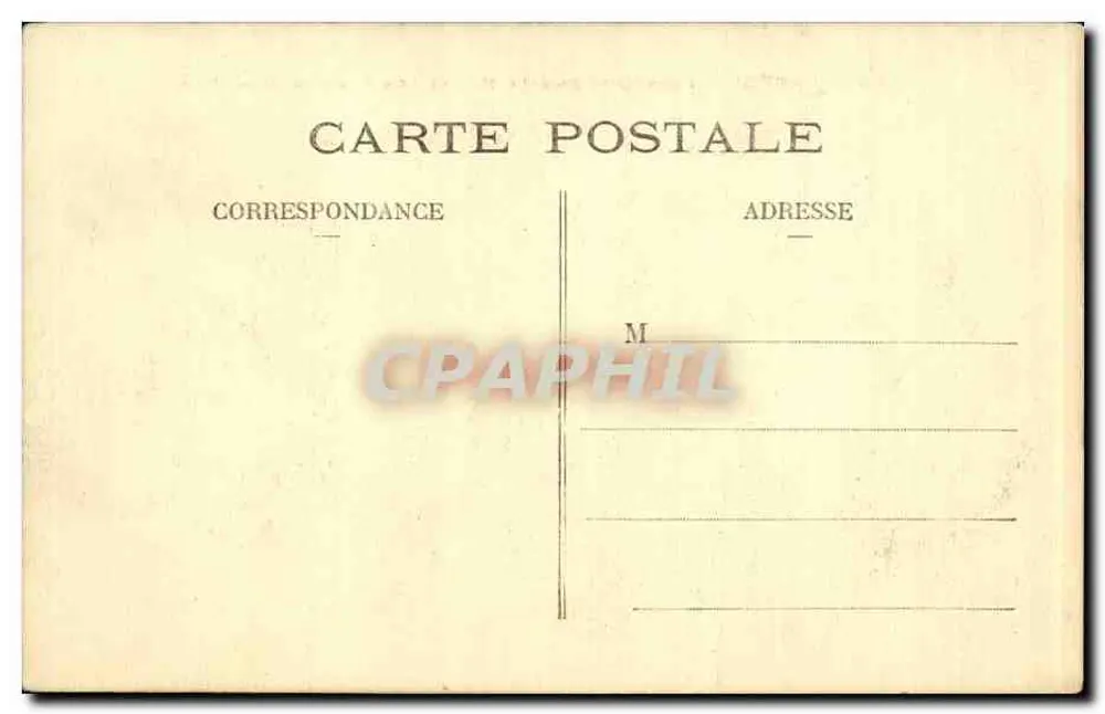 Orléans — Panorama tirado do Campanário — O Bairro de Santa Cruz — editor não identificado, n° 43 - Verso