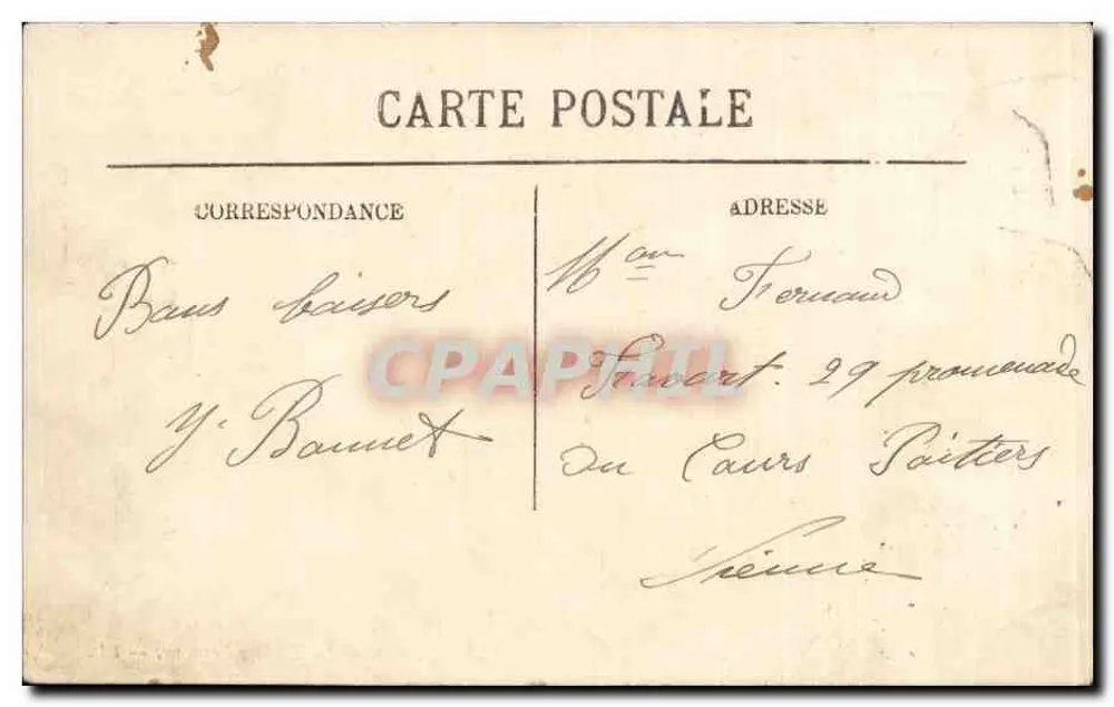 Paris — O Teatro Francês — LL. — n° 985 - Verso