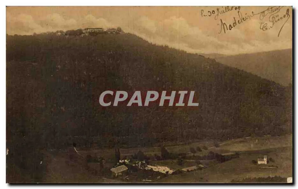 Monte Santa Odile — vista panorâmica — Felix Loib, St. Odilienberg - Frente