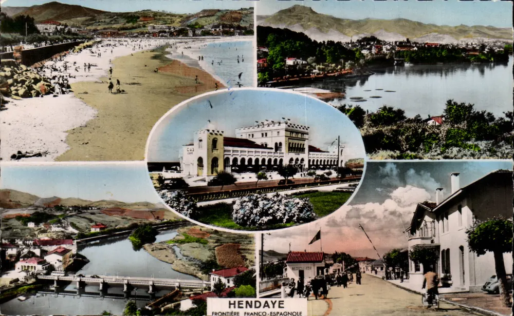 Hendaye — Fronteira Franco-Espanhola — Cie des Arts Photométriques - Frente