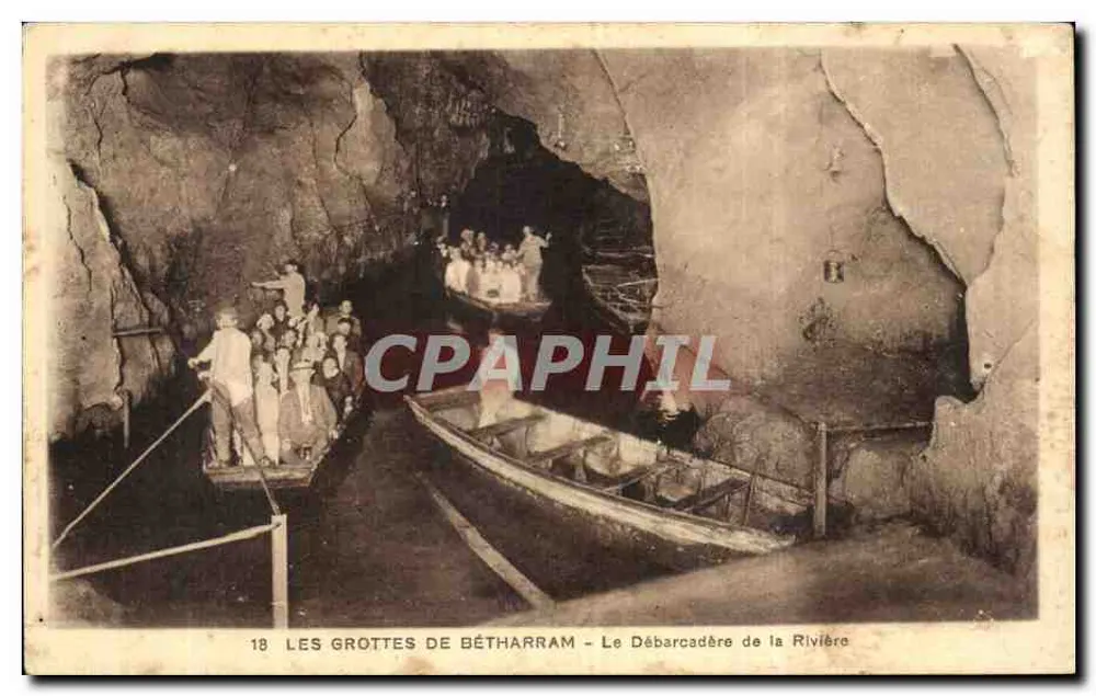 As Grutas de Bétharram — O Cais do Rio — Editor: Atração dos Étnicoscenicos — N° 18 - Frente