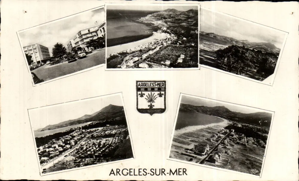 Argeles-sur-Mer — vista panorâmica e paisagens — Edição Pagnes, n°281 - Frente