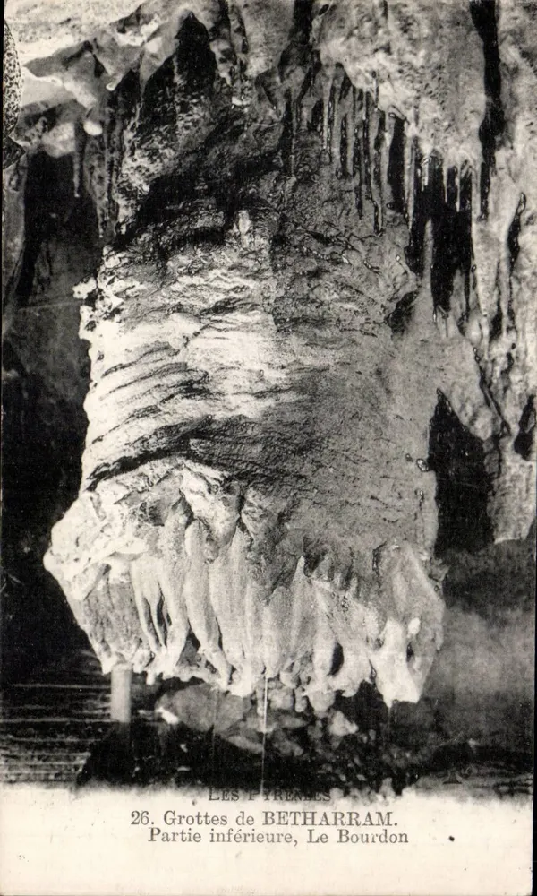 Grutas de BETHARRAM — Parte inferior, Le Bourdon — OS PIRINEUS - Frente