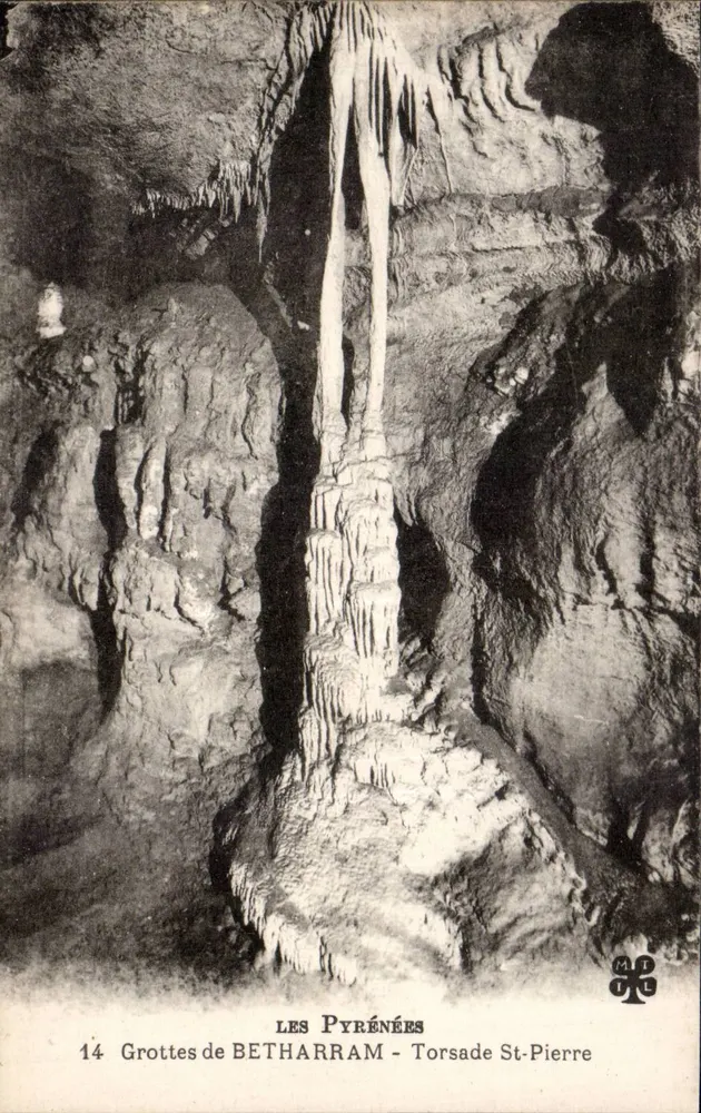 Grutas de BETHARRAM — Torsade St-Pierre — LES PYRÉNÉES - Frente