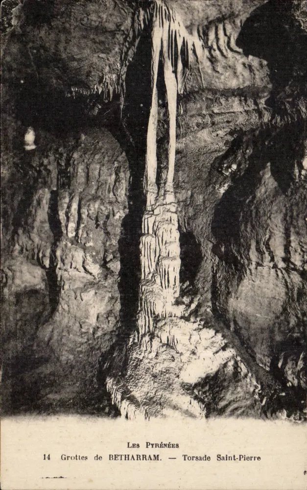Grutas de BETHARRAM — Torsade Saint-Pierre — Os Pirineus - Frente