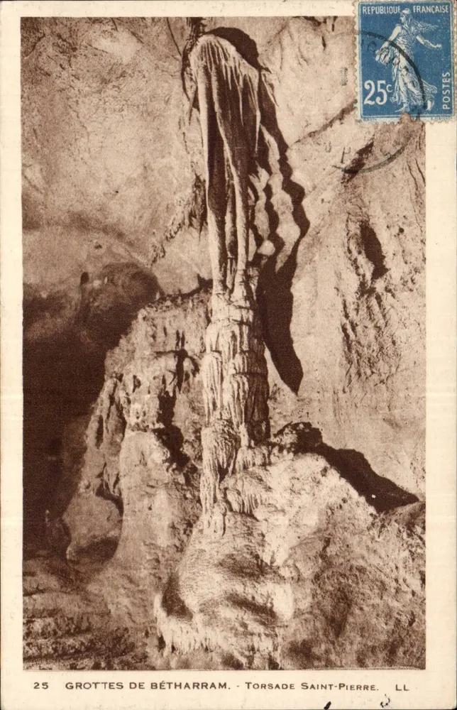 Grotten van Bétharram — Torsade Saint-Pierre — uitgever LL - Voorkant