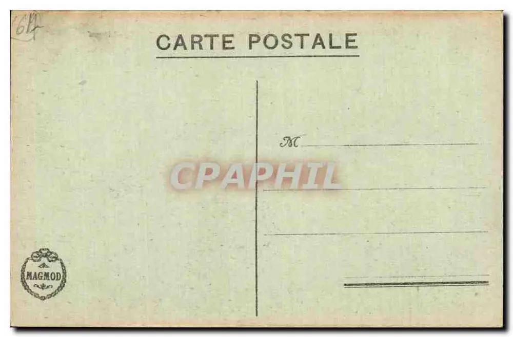 Straßburg - Palais des ehemaligen Kaisers - Place de la République - Verlag MAGMOD, n°33 - Rückseite