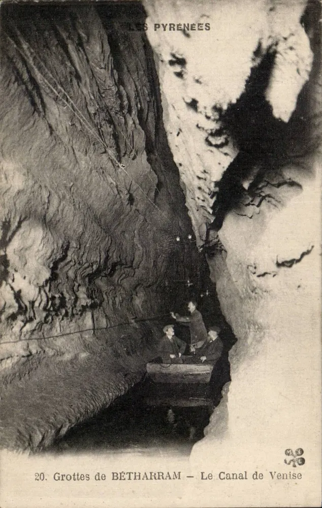 Grutas de BÉTHARRAM — O Canal de Veneza — Editor: Imprime Illustre - Frente