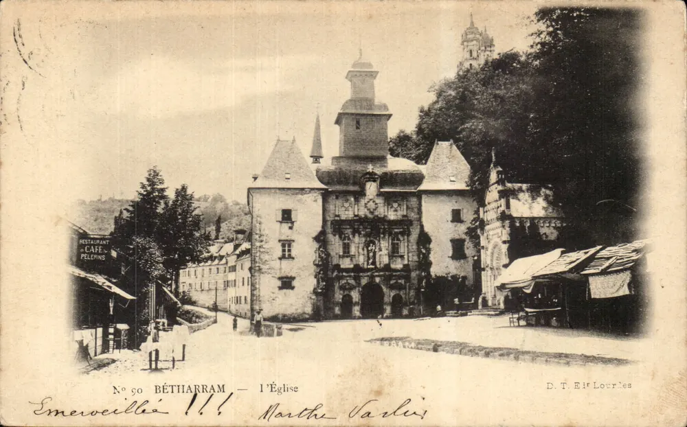 Bétharram — A Igreja — D.T. El' Lourles - Frente