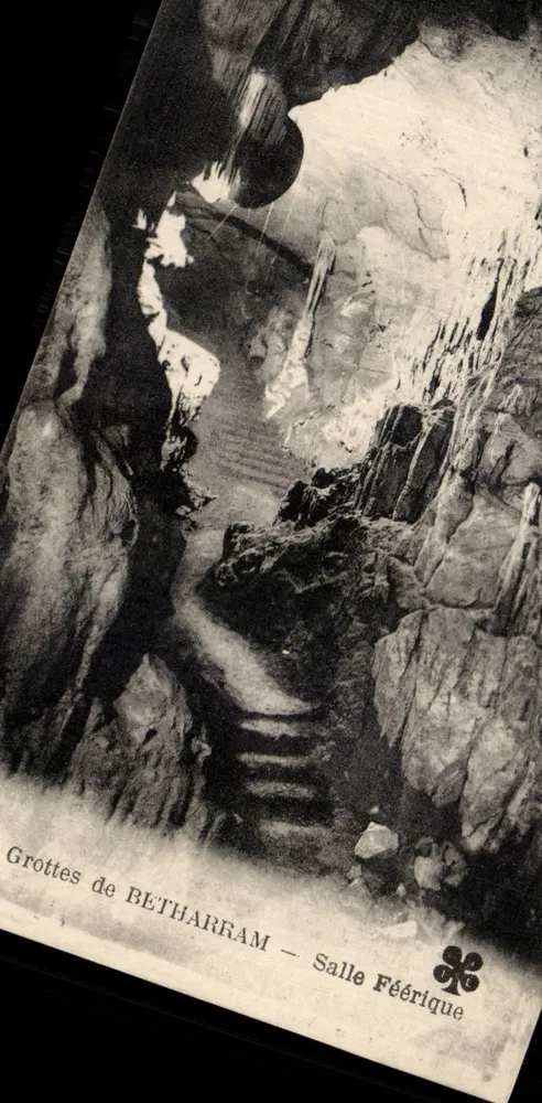 Grutas de BETHARRAM — Sala Férrea — Imprime Illustre - Frente