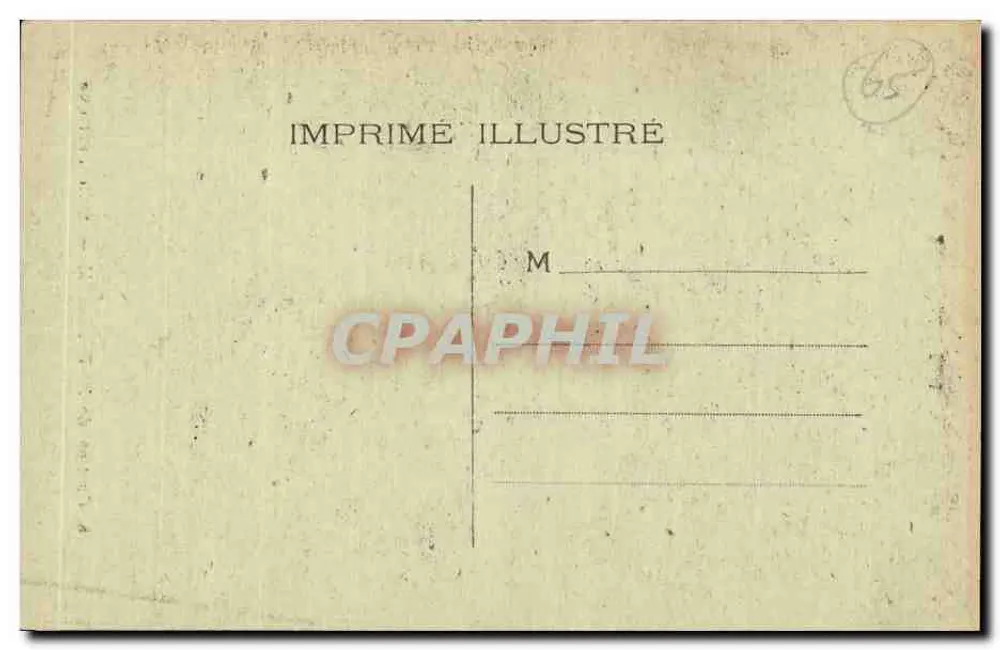 Grutas de BETHARRAM — Sala Férrea — Imprime Illustre - Verso