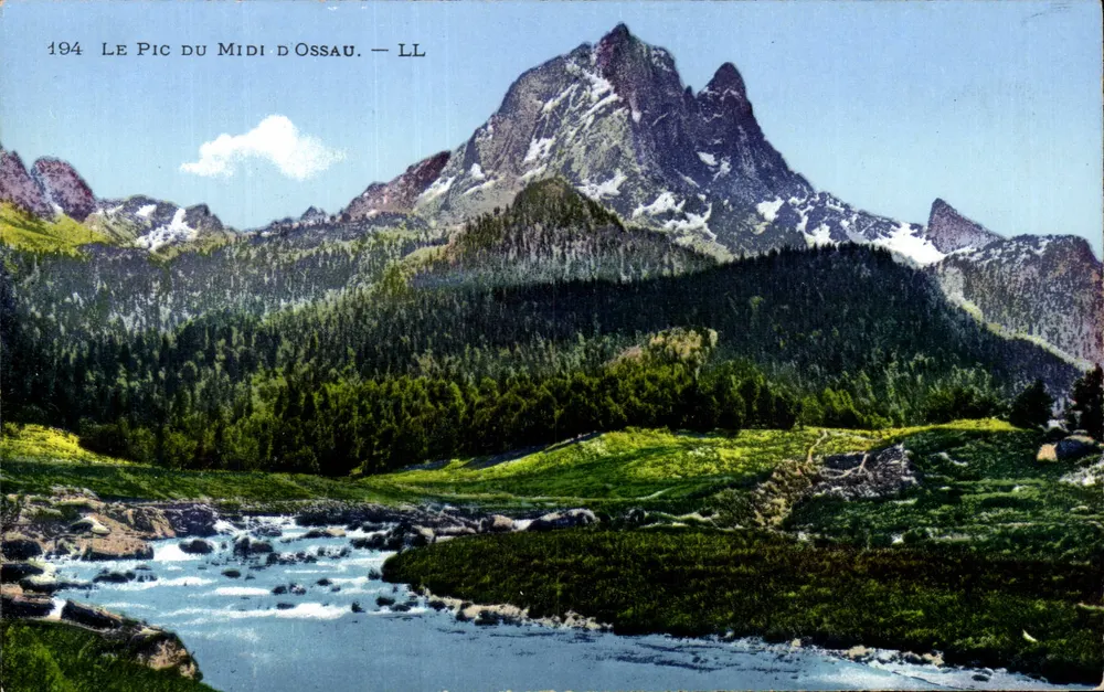O Pic do Midi d'Ossau — LL — 194 - Frente