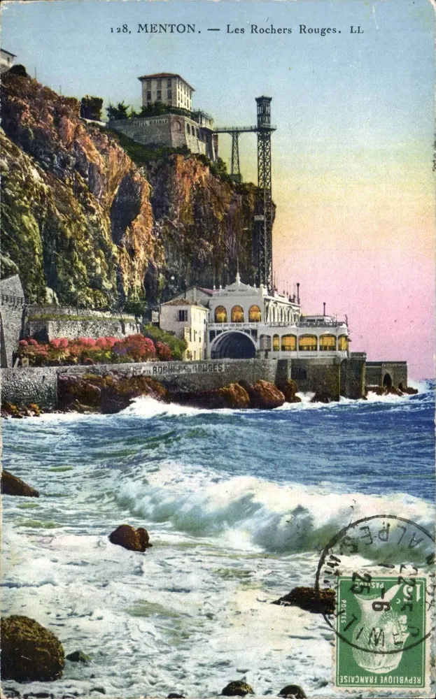 Menton — Os Rochos Vermelhos — LL - Frente