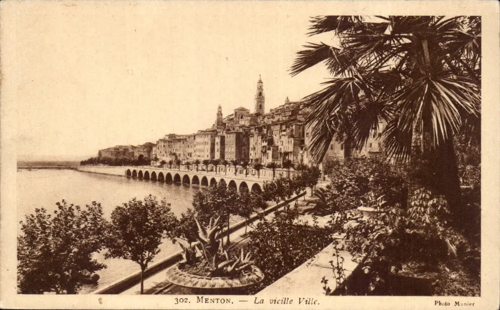 Menton — A Velha Cidade — Foto Munier, n°302 - Frente