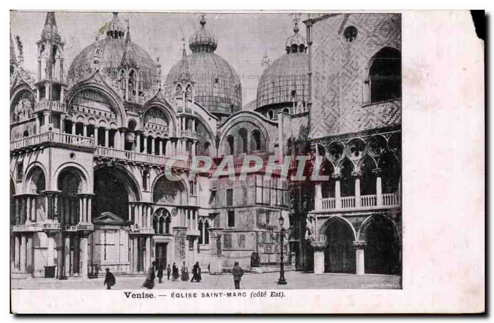 Venedig — Kirche Saint Mark (Ostseite) — G. LUCIEN & Cie, Paris - Vorderseite