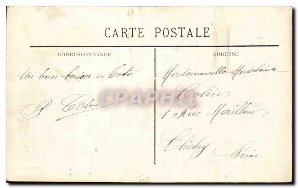 A Igreja de São Sérgio — Bordeaux — editor BR, n° 2443 - Verso