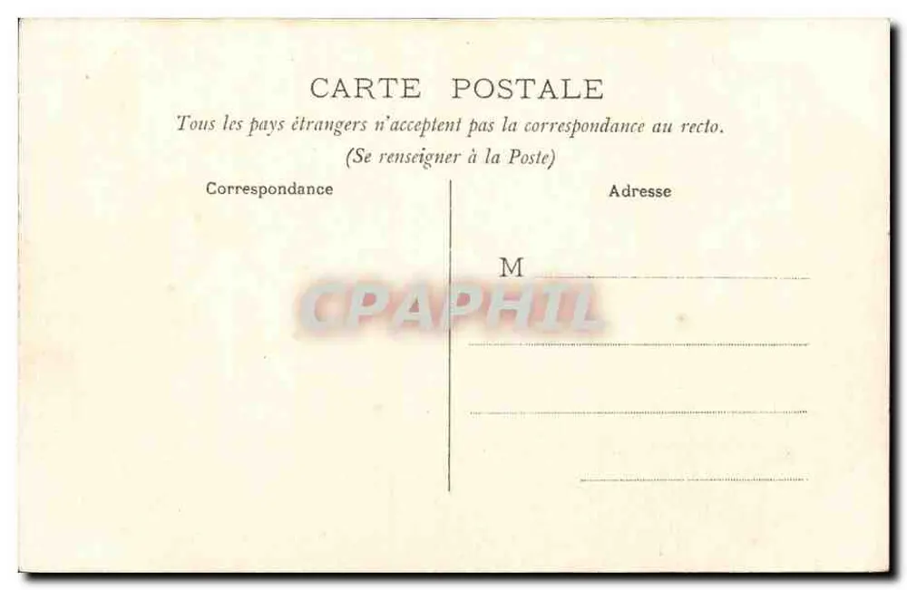 Biarritz — A Costa (Visão geral) — PP. n°128 - Verso
