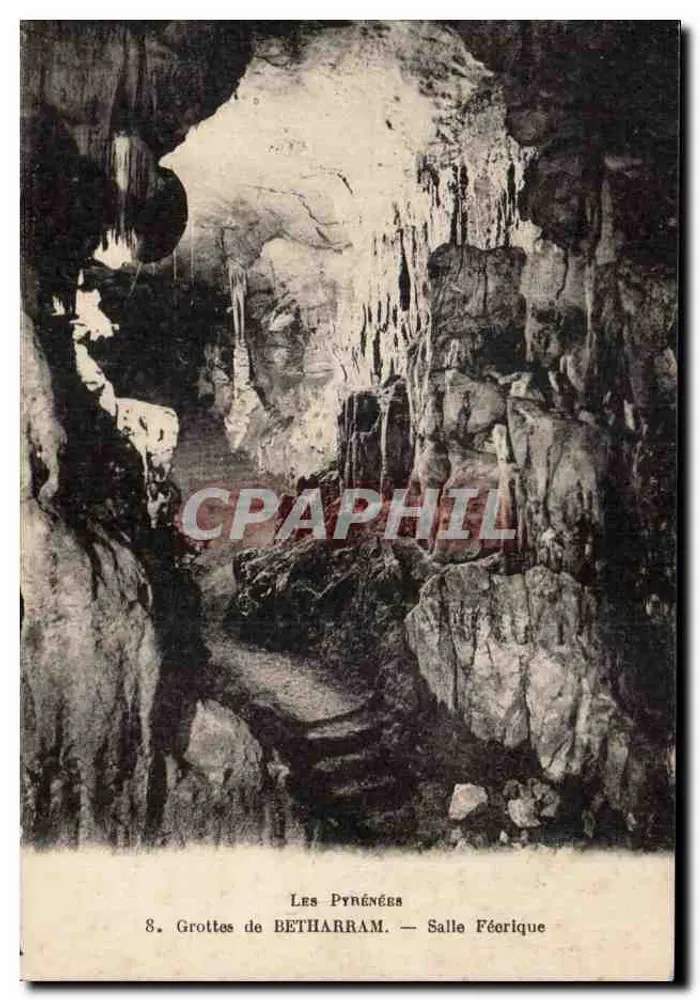 Grutas de BETHARRAM — Sala Encantada — Os Pirineus - Frente
