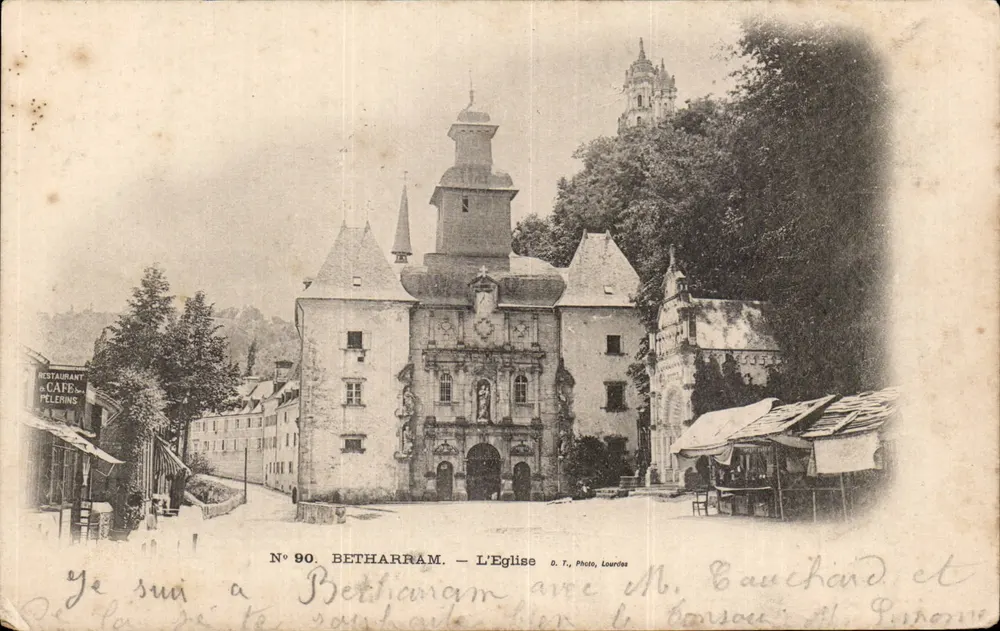 Betharram — A Igreja — A. T., Foto, Lourdes - Frente