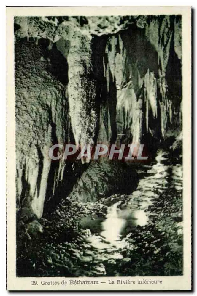 Grutas de Bétharram — A Rio Inferior — n°39 - Frente