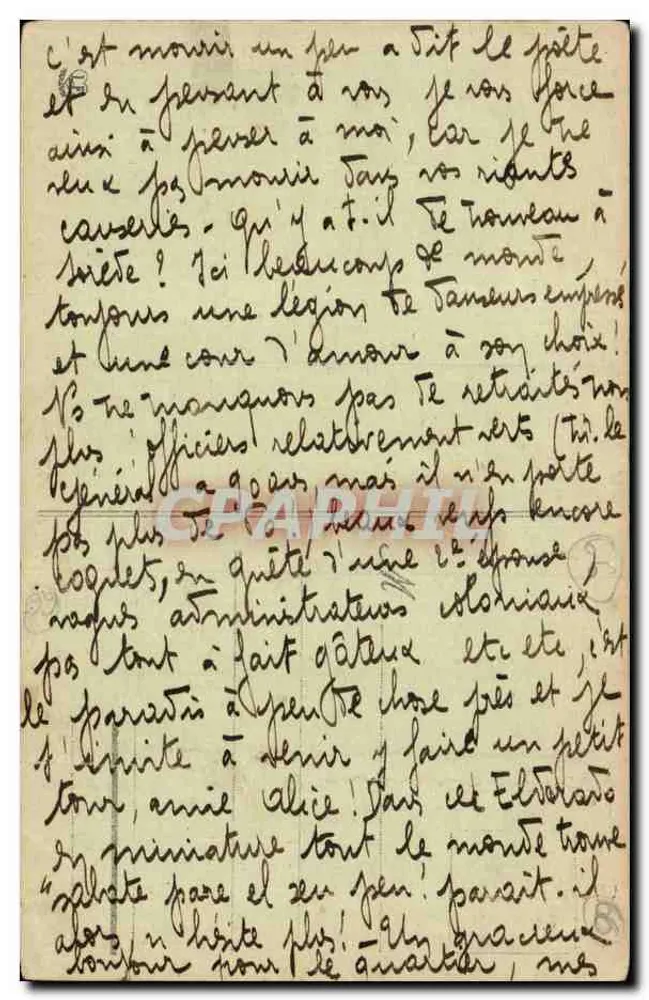 Les Corbières - Lareira do castelo (século XVII) — Edição J. Caÿat, Sournia, n°219 - Verso