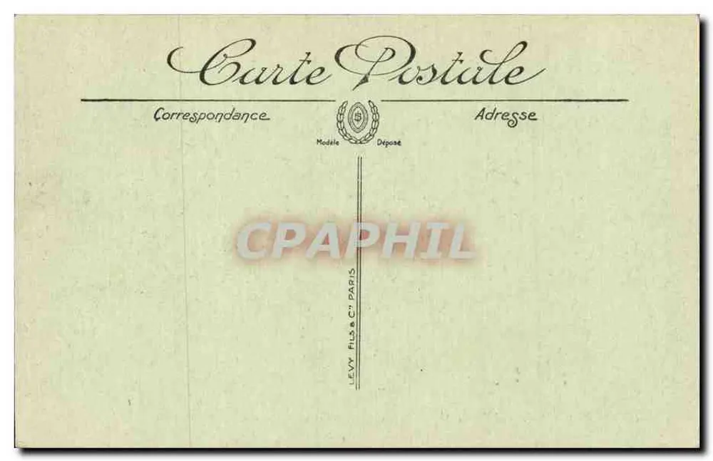 Biarritz — Kirche Saint-Eugénie und das Hotel d'Angleterre — n° 145 - Rückseite