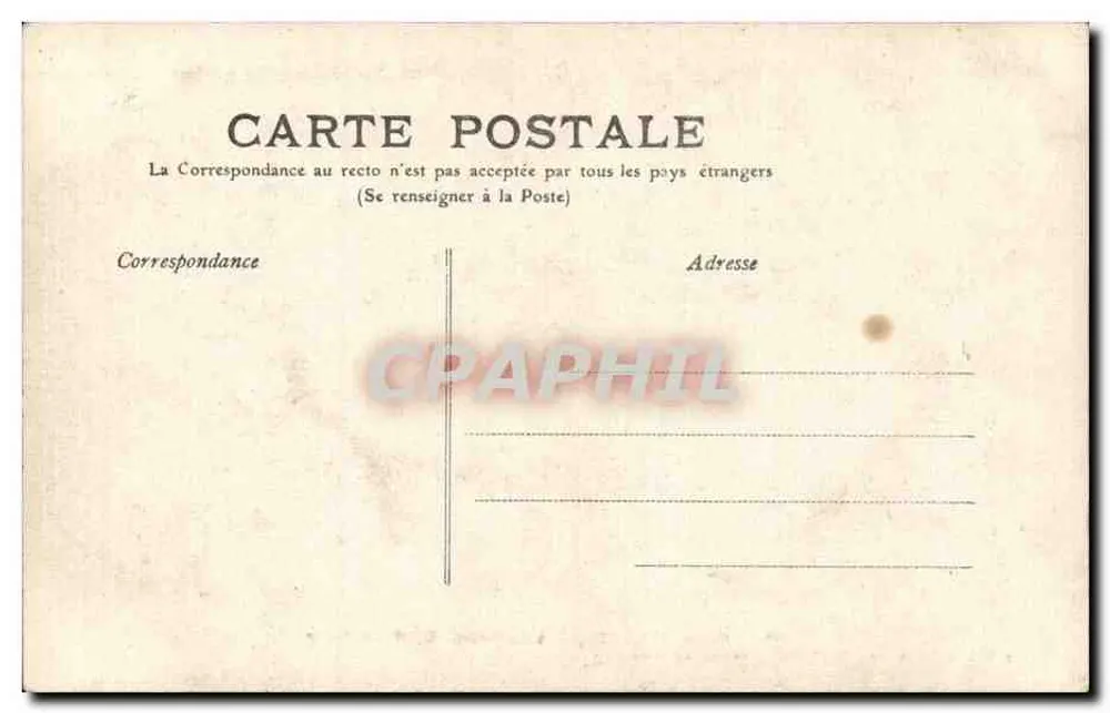 Der Gipfel des Puy-de-Dôme im Winter — Lib. Bougé-Béal, 21 rue de l'Écu, Clermont-Ferrand - Rückseite