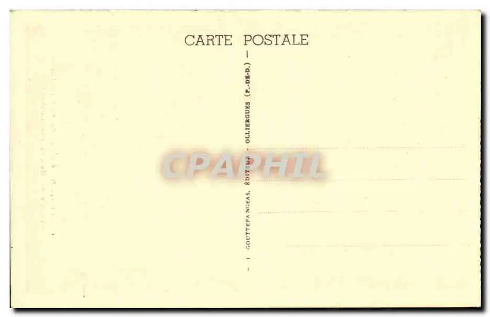 Tempel des Merkur — Puy-de-Dôme — G. D'O. 541, B. Sonnet (Restauration) - Rückseite