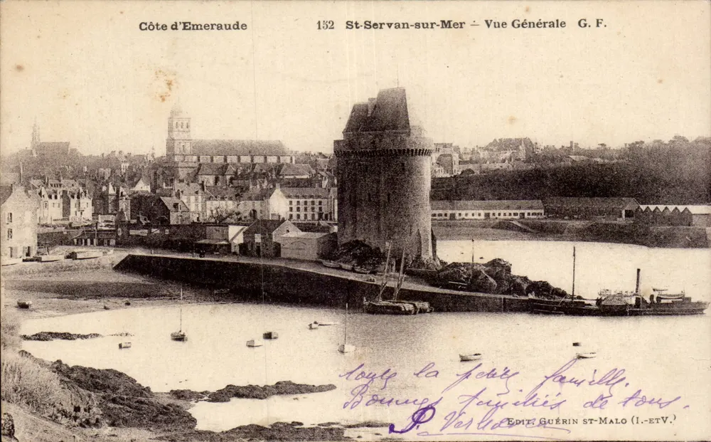 St-Servan-sur-Mer — Vista Geral — Editor Guérin St-Malo (I.-ETV.) - Frente