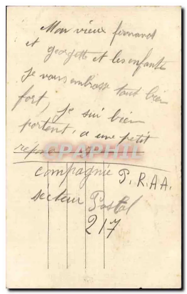 Rambervillers (Vosges) — Rathaus — Mme Haegeli, Verlag, Rambervillers - Rückseite