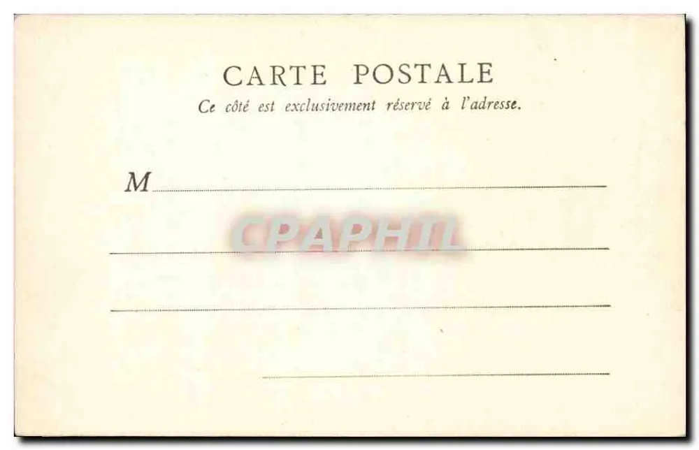 Hôtel de Ville — Melun — B.F., Paris - Verso